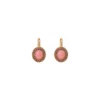 Sale Louise sleeper earrings - roses Dormeuses