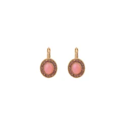 Sale Louise sleeper earrings - roses Dormeuses