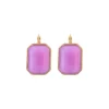 New Louise sleeper earrings - violets Dormeuses