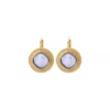 Outlet Louise sleeper earrings - white Dormeuses