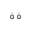 Sale Louise thin sleeper earrings - blue Dormeuses
