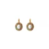 Clearance Louise thin sleeper earrings - white Dormeuses