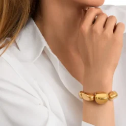 Clearance Loulou adjustable bracelet - gold Bracelets XXL