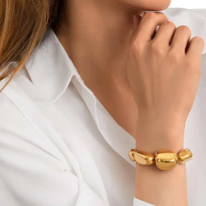 Clearance Loulou adjustable bracelet - gold Bracelets XXL