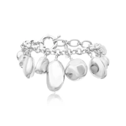 Online Loulou Adjustable Chain Bracelet - Silver Bracelets XXL