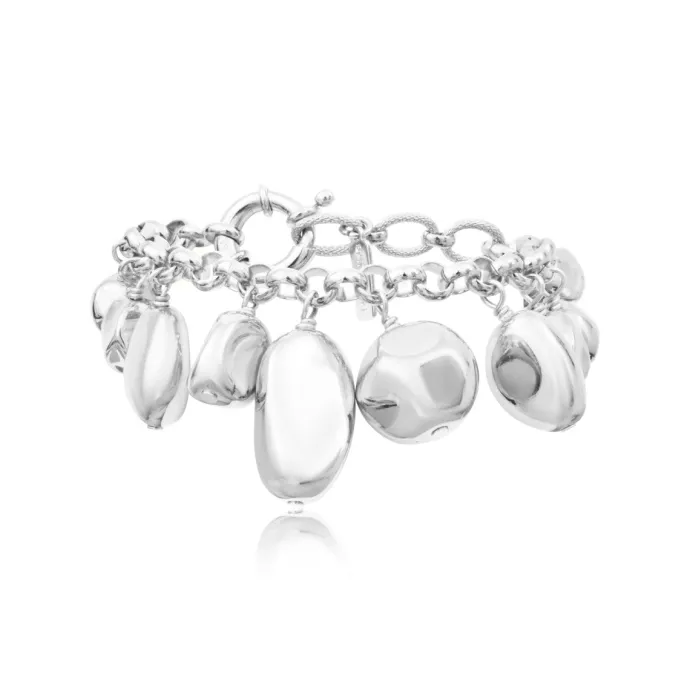 Online Loulou Adjustable Chain Bracelet - Silver Bracelets XXL