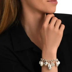 Online Loulou Adjustable Chain Bracelet - Silver Bracelets XXL
