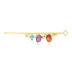 Best Loulou Adjustable Chain Bracelet - Multicolored Bracelets XXL