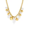 Best Loulou chunky chain necklace – gold and white Sautoirs & Colliers Longs|Colliers XXL
