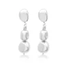 Sale Loulou clip-on drop earrings - silver Clips|Boucles D'oreilles XXL