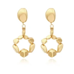 New Loulou clip-on earrings - gold Clips|Boucles D'oreilles XXL