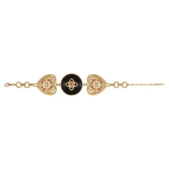 New Lucky Heart Bracelet - Red Breloques
