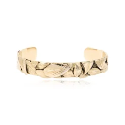 Lucy adjustable bangle bracelet - white Joncs