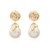 Discount Lucy clip-on earrings - white Clips