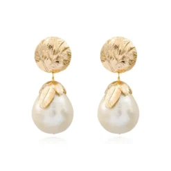 Discount Lucy clip-on earrings - white Clips