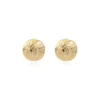 Best Lucy pierced stud earrings in fine gold-plated metal - white Percées / Tiges