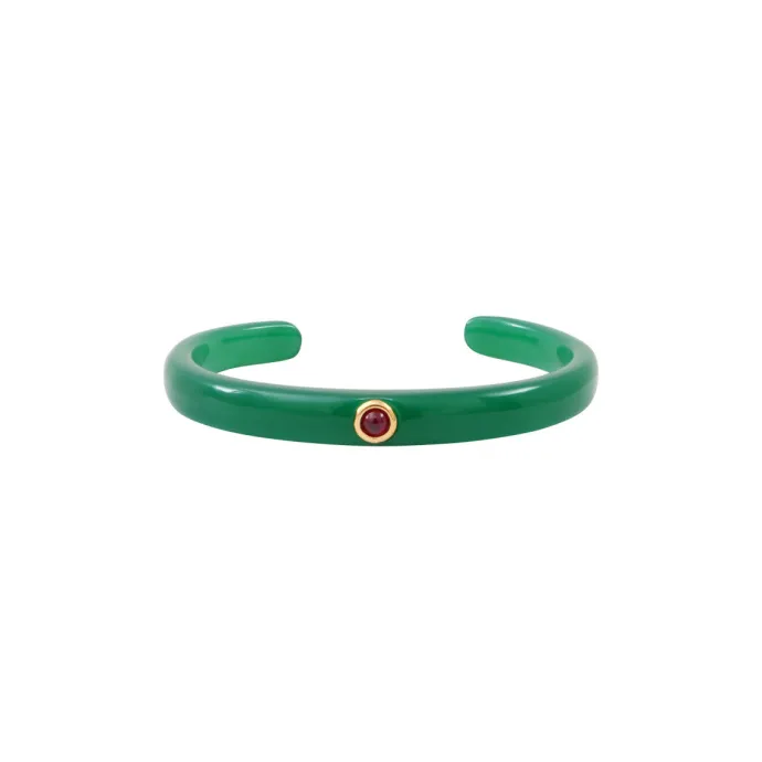 Clearance Masseria bangle bracelet - green Manchettes|Joncs