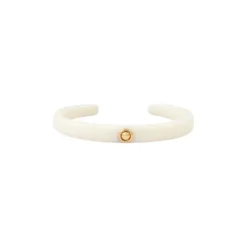 Outlet Masseria bangle bracelet - white Manchettes|Joncs
