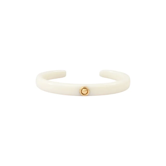 Outlet Masseria bangle bracelet - white Manchettes|Joncs