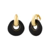 Hot Masseria clip-on earrings - black Clips