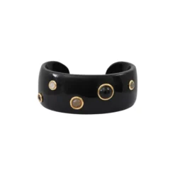 Hot Masseria cuff bracelet - black Manchettes