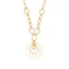 Best Masseria long chain necklace - white Sautoirs & Colliers Longs