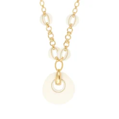 Best Masseria long chain necklace - white Sautoirs & Colliers Longs