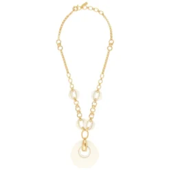 Best Masseria long chain necklace - white Sautoirs & Colliers Longs