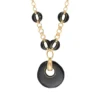 Best Masseria long chain necklace - black Sautoirs & Colliers Longs