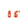 Online Masseria mini stud earrings - coral Percées / Tiges