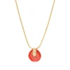 Hot Masseria pendant necklace - coral Sautoirs & Colliers Longs|Pendentifs Et Médailles