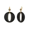 Clearance Masseria sleeper earrings - black Dormeuses