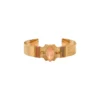 Online Metallic Sun Bangle Bracelet - Pink Joncs