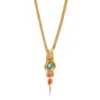 Discount Mid-length Sun Necklace - Multicolored Colliers Mi-longs