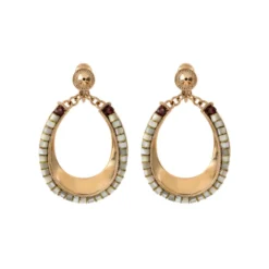 New Ninon clip-on earrings - mother-of-pearl Clips