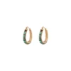 Best Ninon hoop earrings - turquoise Créoles