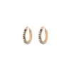 Outlet Ninon hoop earrings - white Créoles
