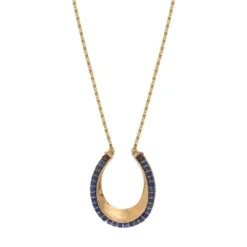 Online Ninon long necklace - blue Sautoirs & Colliers Longs