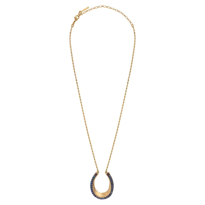 Online Ninon long necklace - blue Sautoirs & Colliers Longs