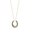 Sale Ninon long necklace - green Sautoirs & Colliers Longs