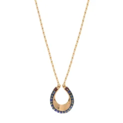 Best Ninon pendant necklace - blue Sautoirs & Colliers Longs|Pendentifs Et Médailles