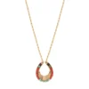 Clearance Ninon pendant necklace - turquoise and red Sautoirs & Colliers Longs|Pendentifs Et Médailles
