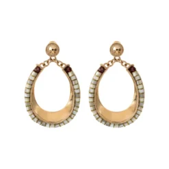 Hot Ninon pierced stud earrings - mother-of-pearl Percées / Tiges