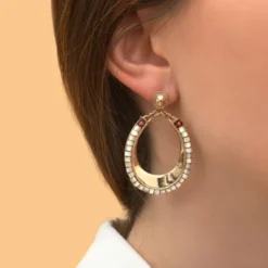 Hot Ninon pierced stud earrings - mother-of-pearl Percées / Tiges