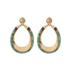 Clearance Ninon pierced stud earrings - turquoise Percées / Tiges