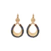 Online Ninon sleeper earrings - blue Dormeuses