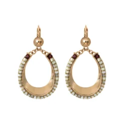Clearance Ninon sleeper earrings - mother-of-pearl Dormeuses