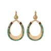 Clearance Ninon sleeper earrings - turquoise Dormeuses