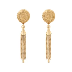 Hot Nolita clip-on earrings - gold Clips