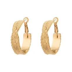 Sale Nolita sparkling hoop earrings - gold Créoles